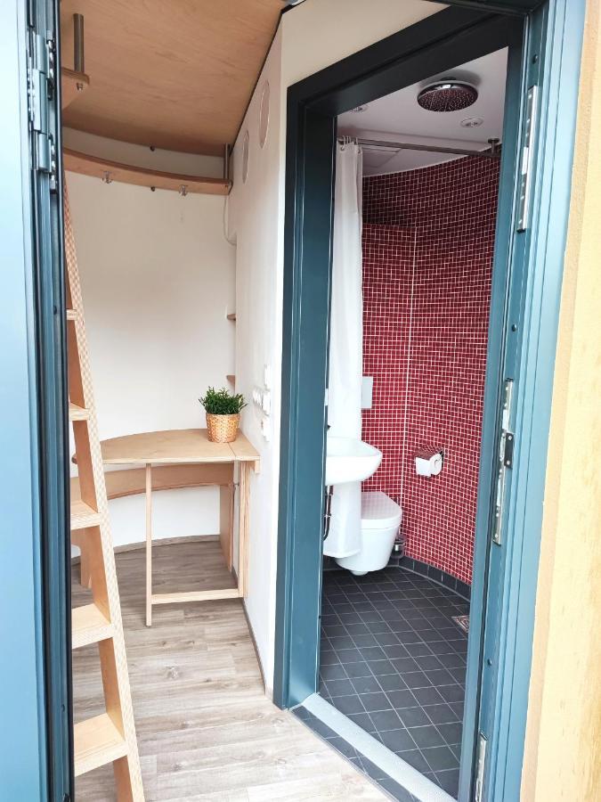 Vila Tiny House Ueckeritz Exteriér fotografie